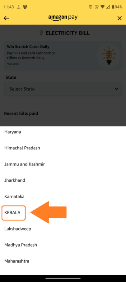 Electricity States